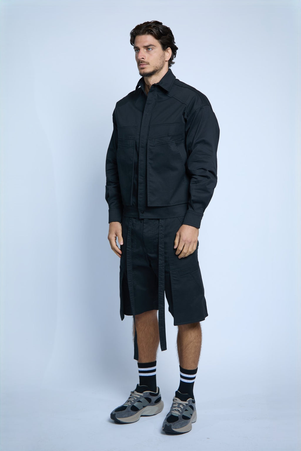 CHAQUETILLA POCKETS CREMALLERA BLACK