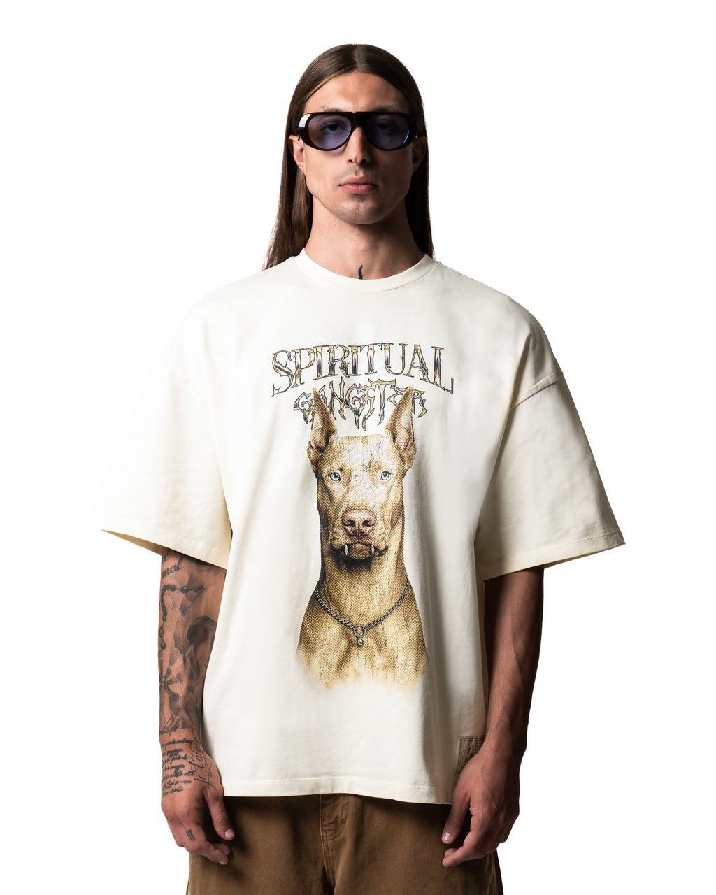 RUBENS DOG T-SHIRT IVORY