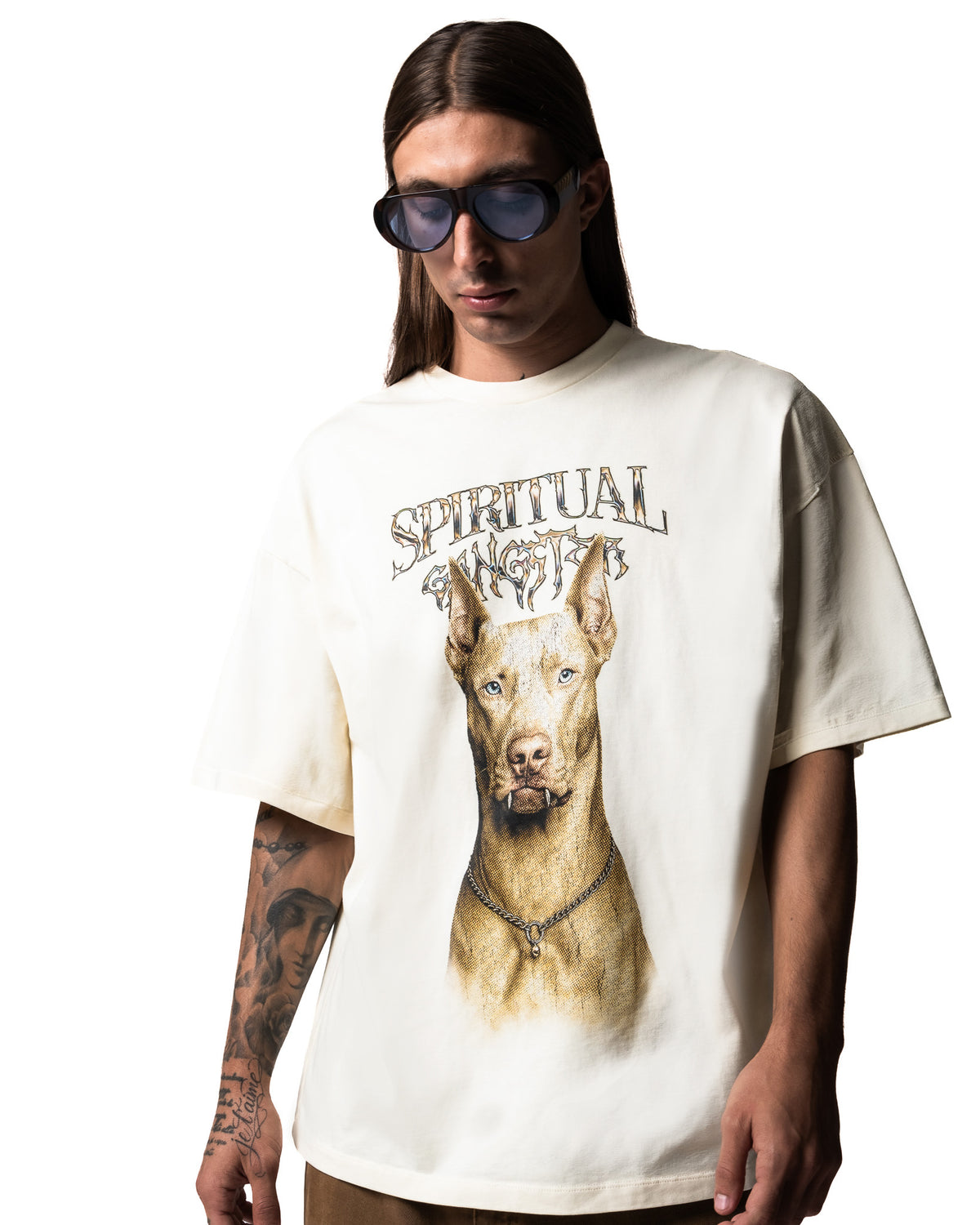 RUBENS DOG T-SHIRT IVORY