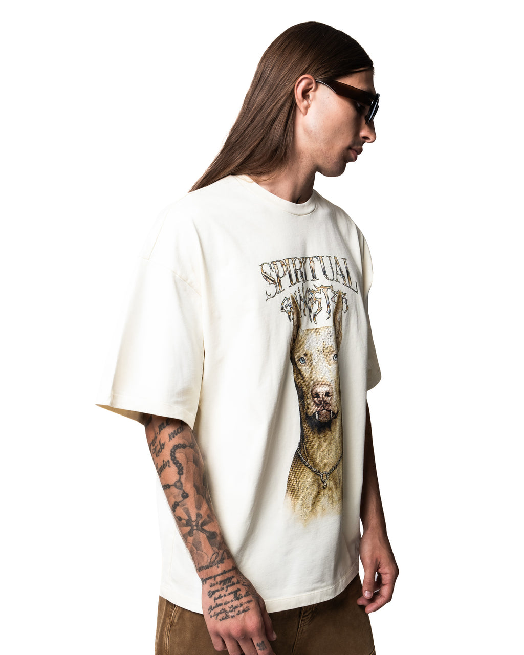 RUBENS DOG T-SHIRT IVORY