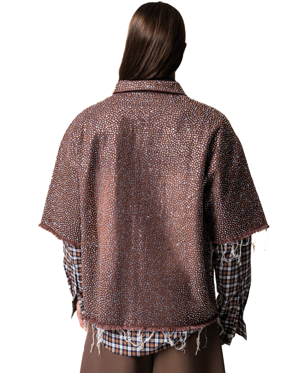 MICHAEL CRISTAL DENIM SHIRT