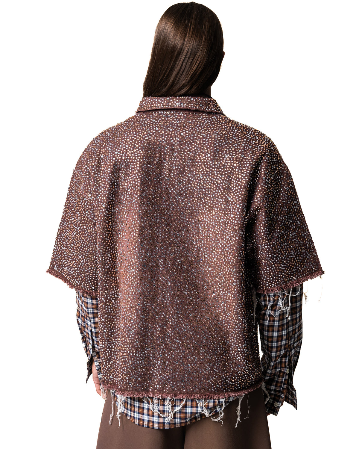 MICHAEL CRISTAL DENIM SHIRT