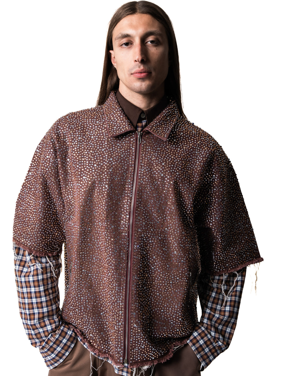 MICHAEL CRISTAL DENIM SHIRT