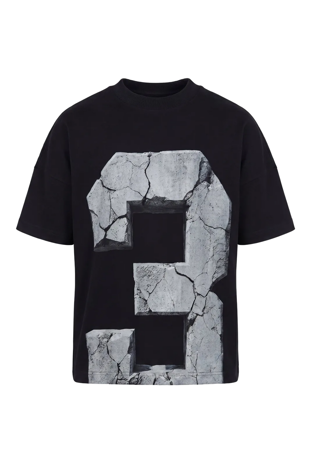 33:FRACTURE T-SHIRT BLACK