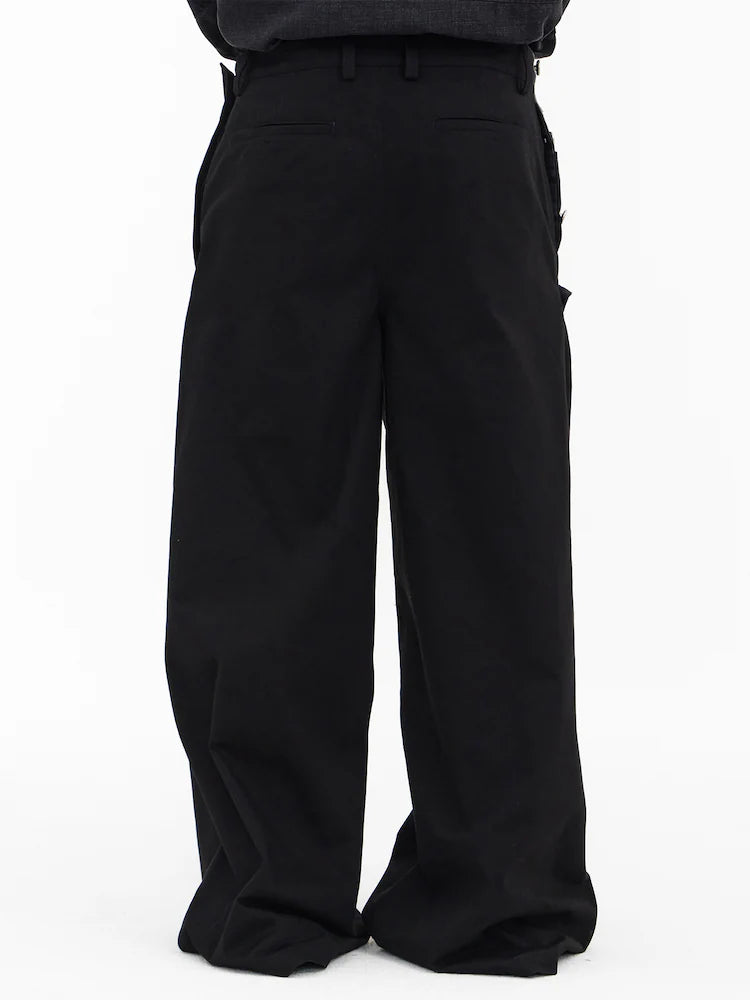 PANTALONES VAQUEROS NEGROS EN CAPAS DELANTERAS RUNWAY BRIDGE