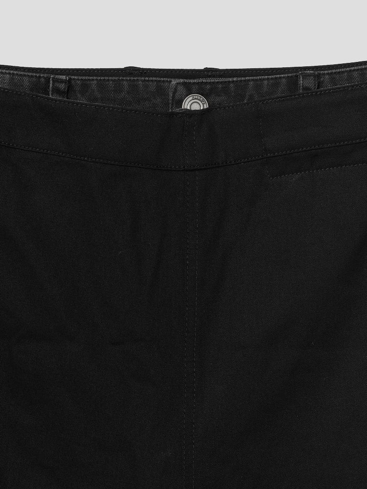 PANTALONES VAQUEROS NEGROS EN CAPAS DELANTERAS RUNWAY BRIDGE