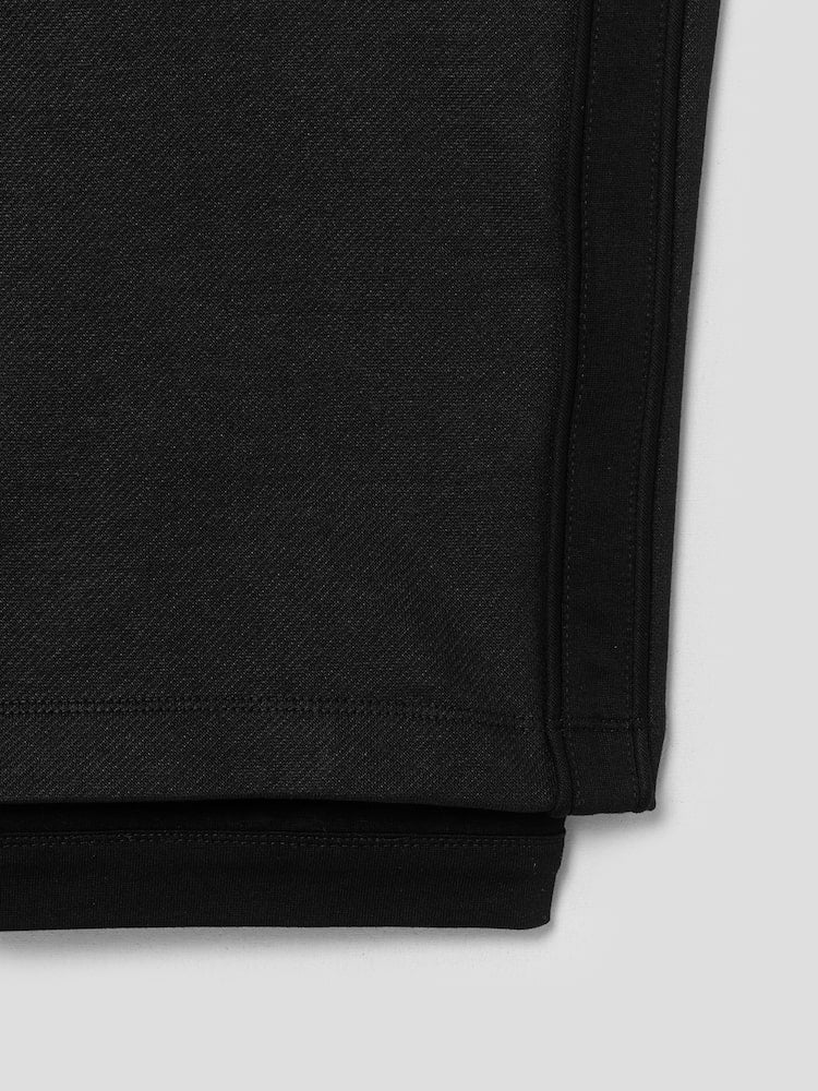 REVERSIBLE SLEEVELESS BLACK