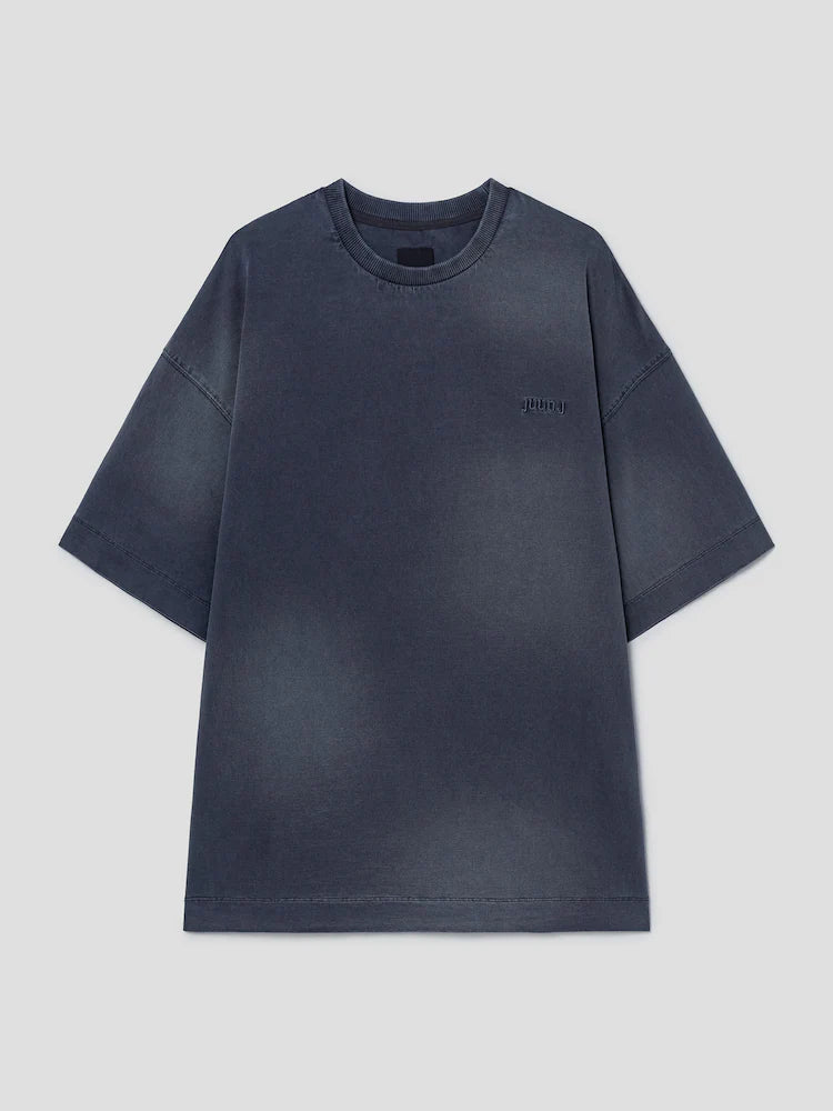 RUNWAY BRIDGE BOY-ISH SEMIOVER SHORT SLEEVE GREY
