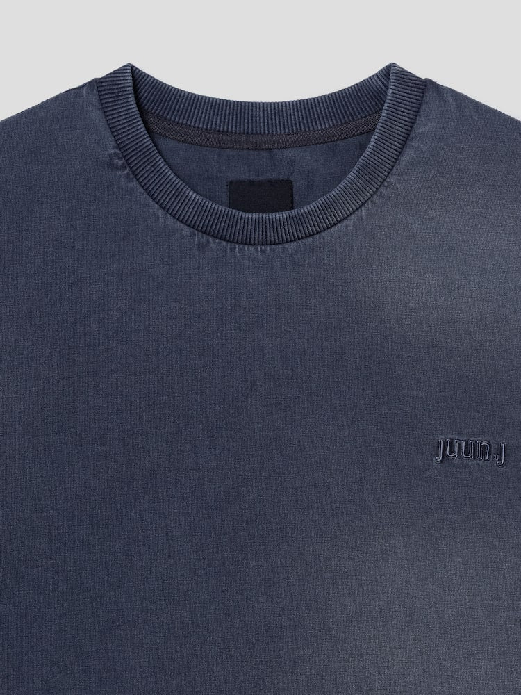RUNWAY BRIDGE BOY-ISH SEMIOVER SHORT SLEEVE GREY