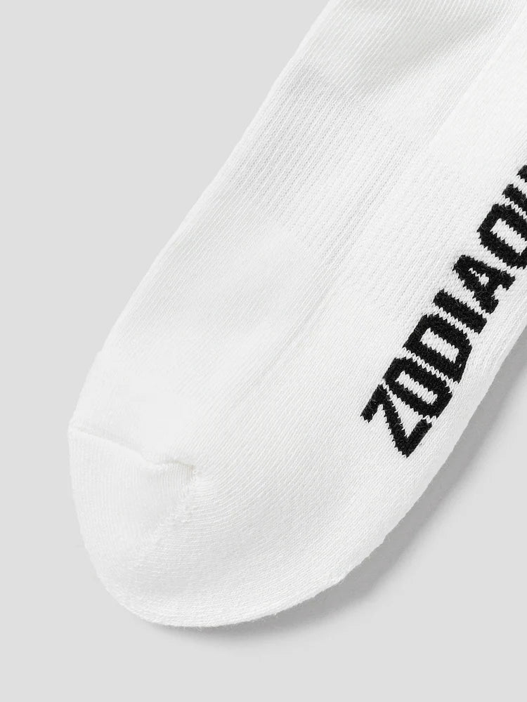 CALCETINES CON INSCRIPCIONES BLANCOS