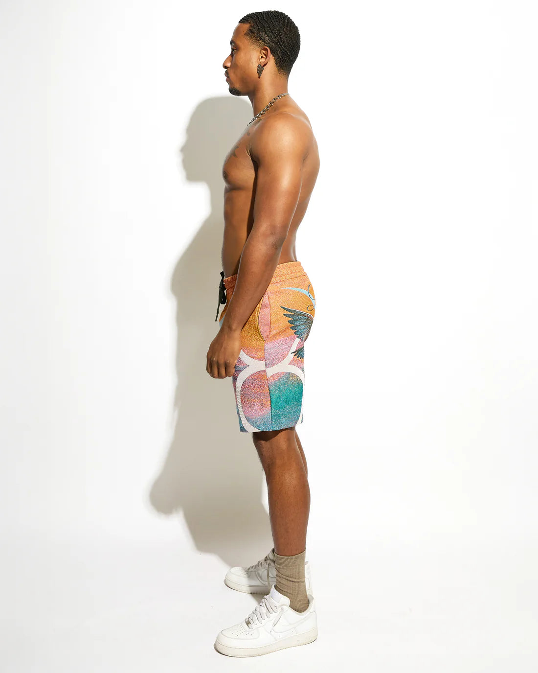 LATIN CULTURE KNIT SHORTS