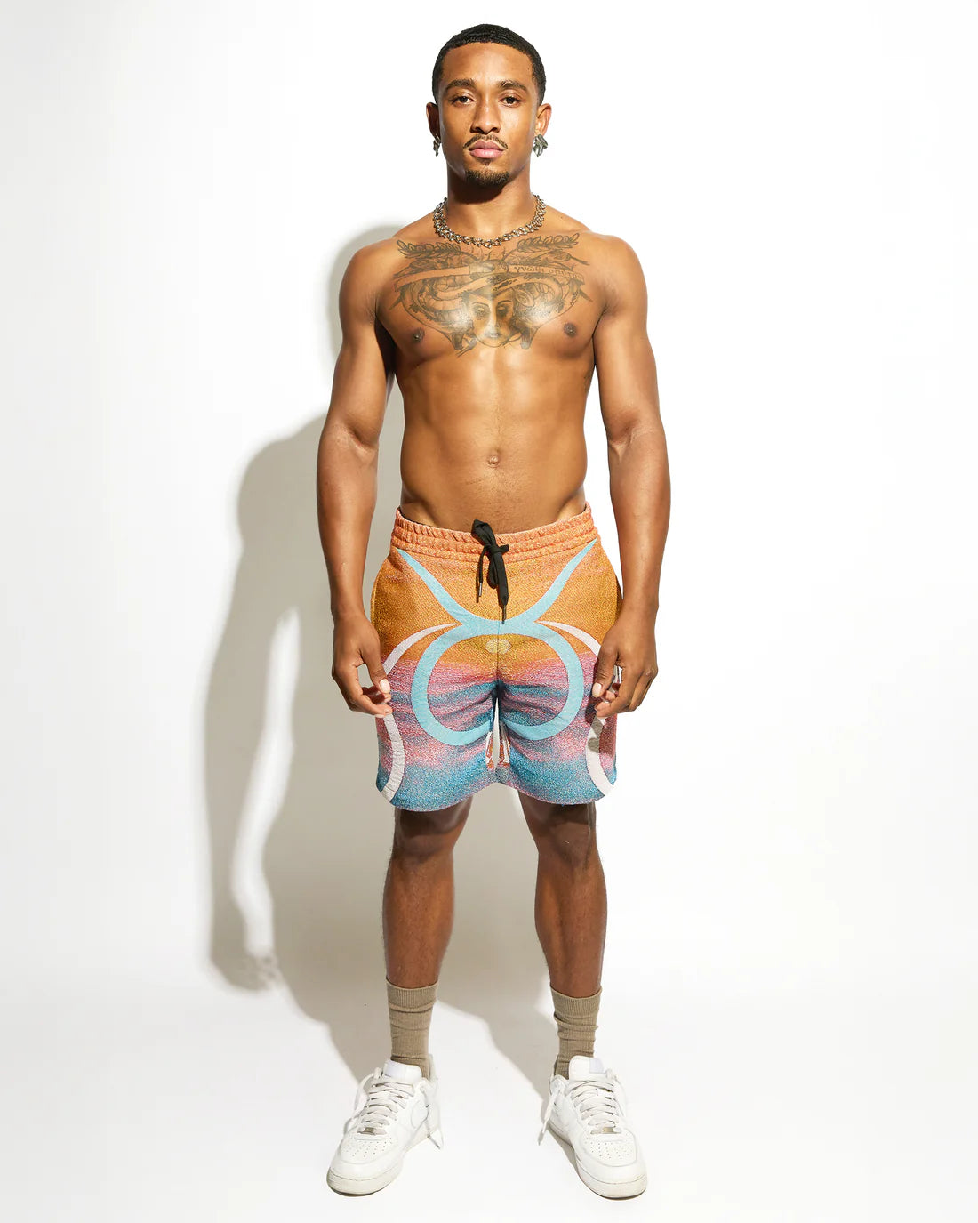 LATIN CULTURE KNIT SHORTS