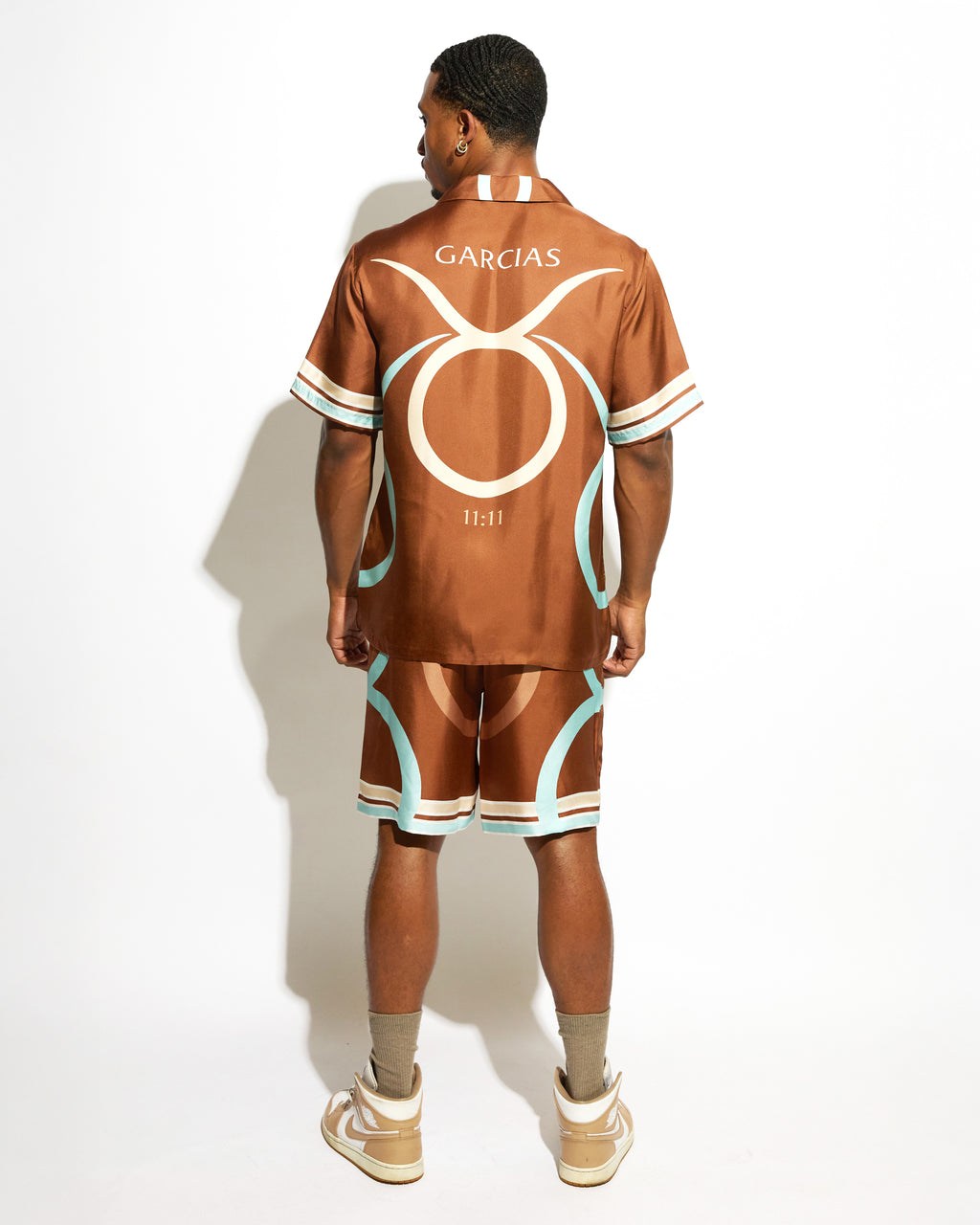 CAMISA DE BOLOS LOGO BULL BRONCE