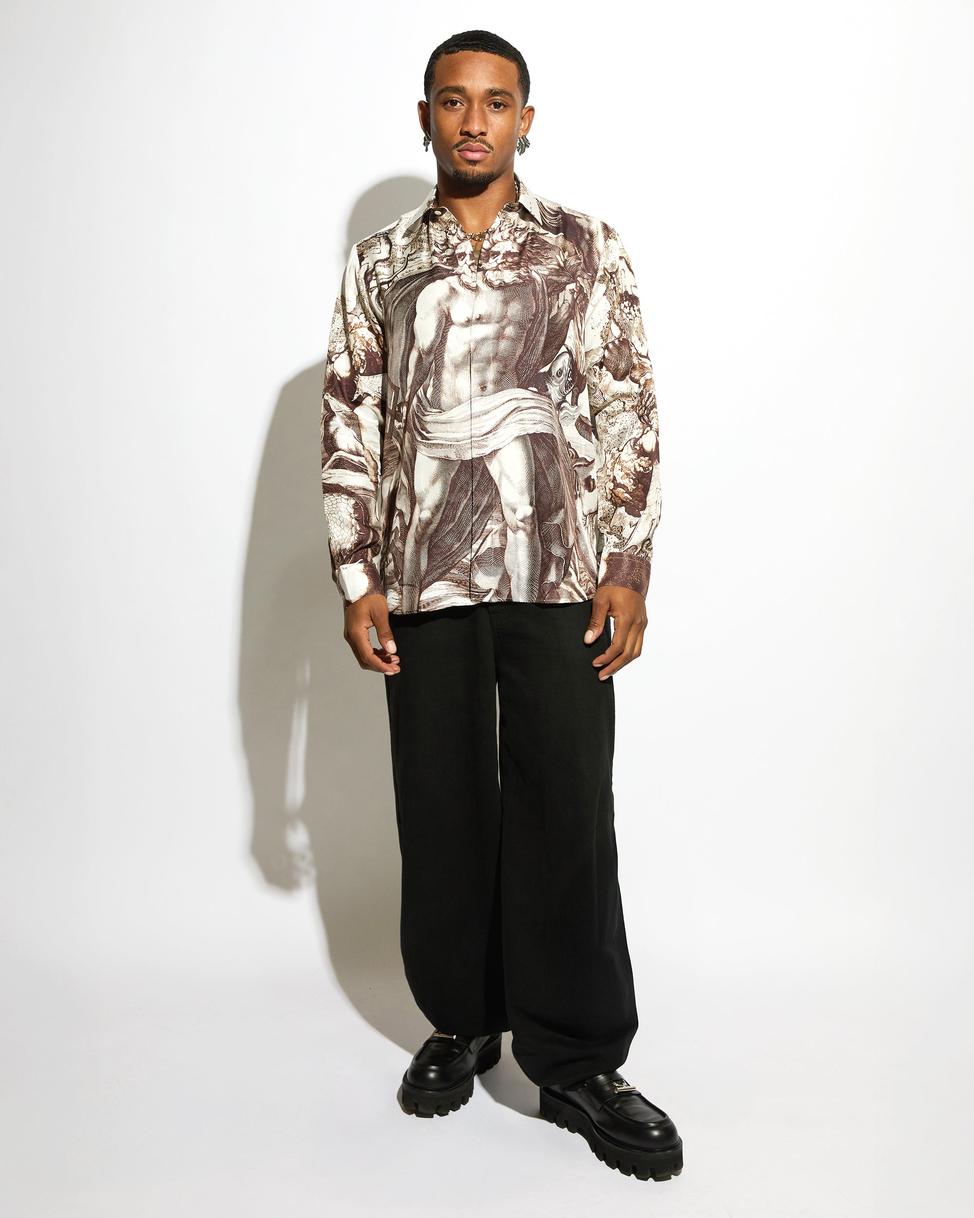 WAR OF THE SEA SILK SHIRT