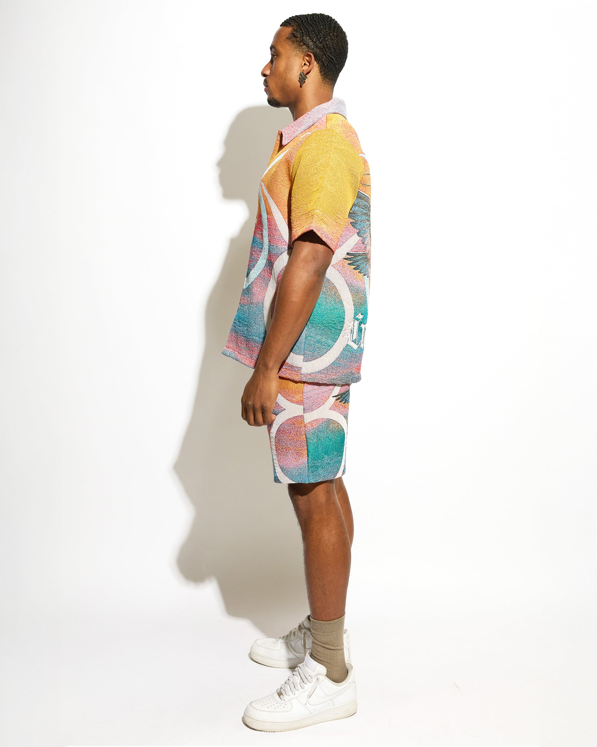 LATIN CULTURE KNIT SHIRT