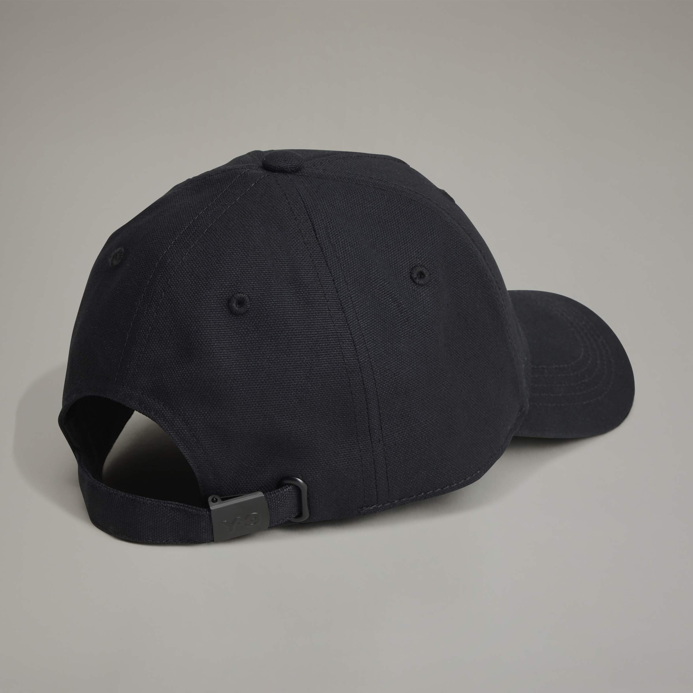 Y-3 LOGO CAP BLACK/TALC