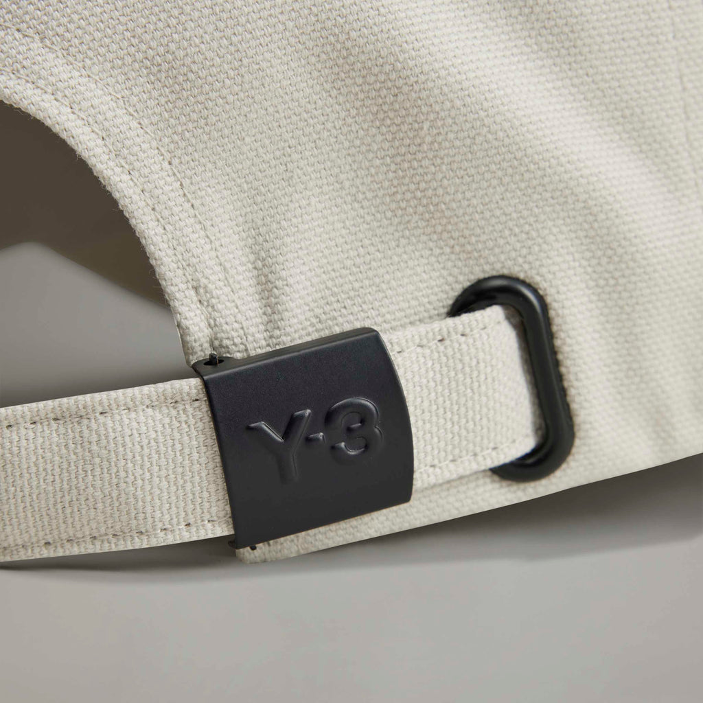 Y-3 LOGO CAP TALC