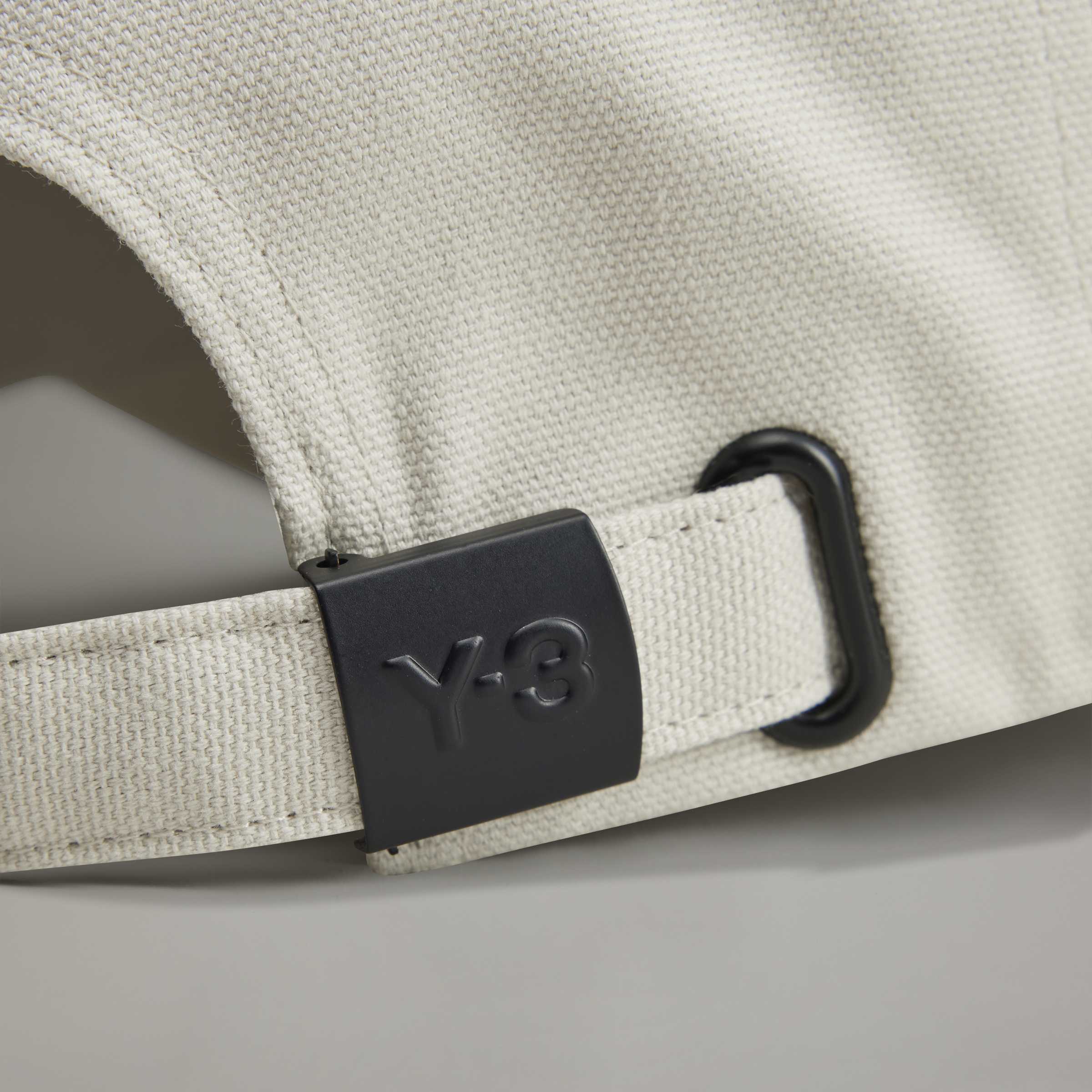 Y-3 LOGO CAP TALC