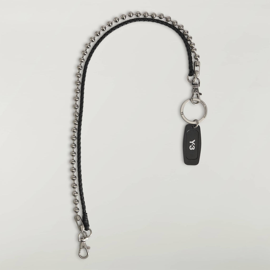 Y-3 KEY CHAIN BLACK