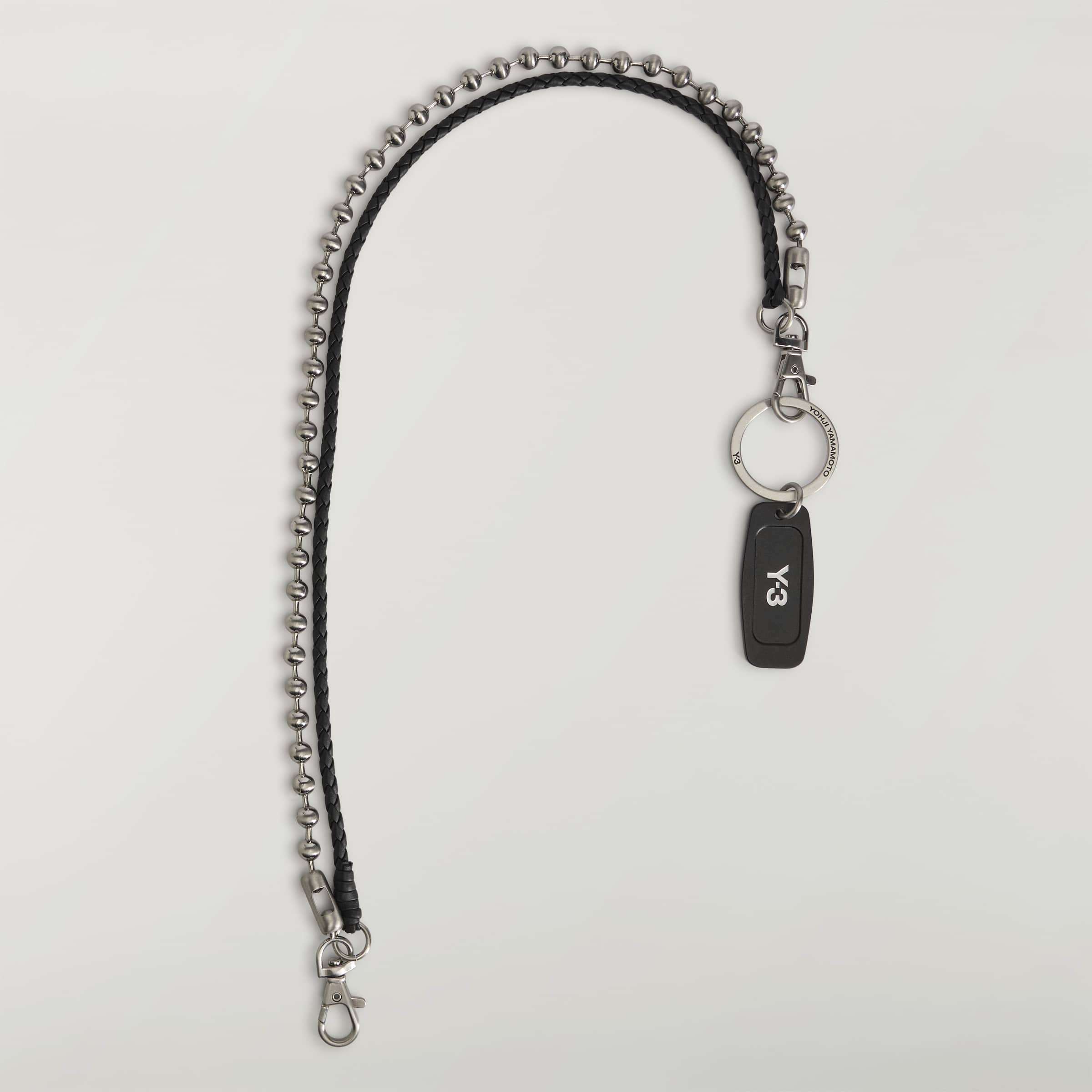 Y-3 KEY CHAIN BLACK