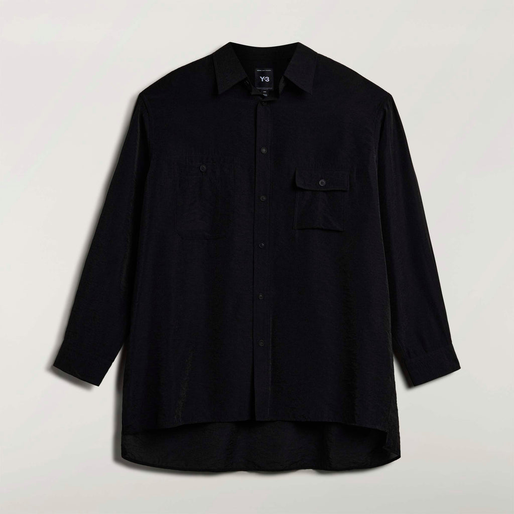 M SHIRT LS BLACK