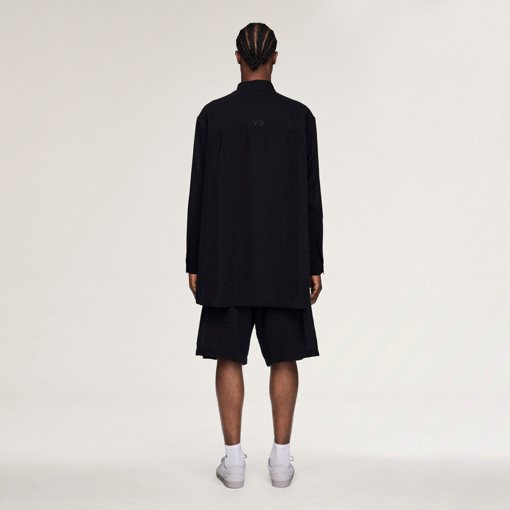 M SHIRT LS BLACK