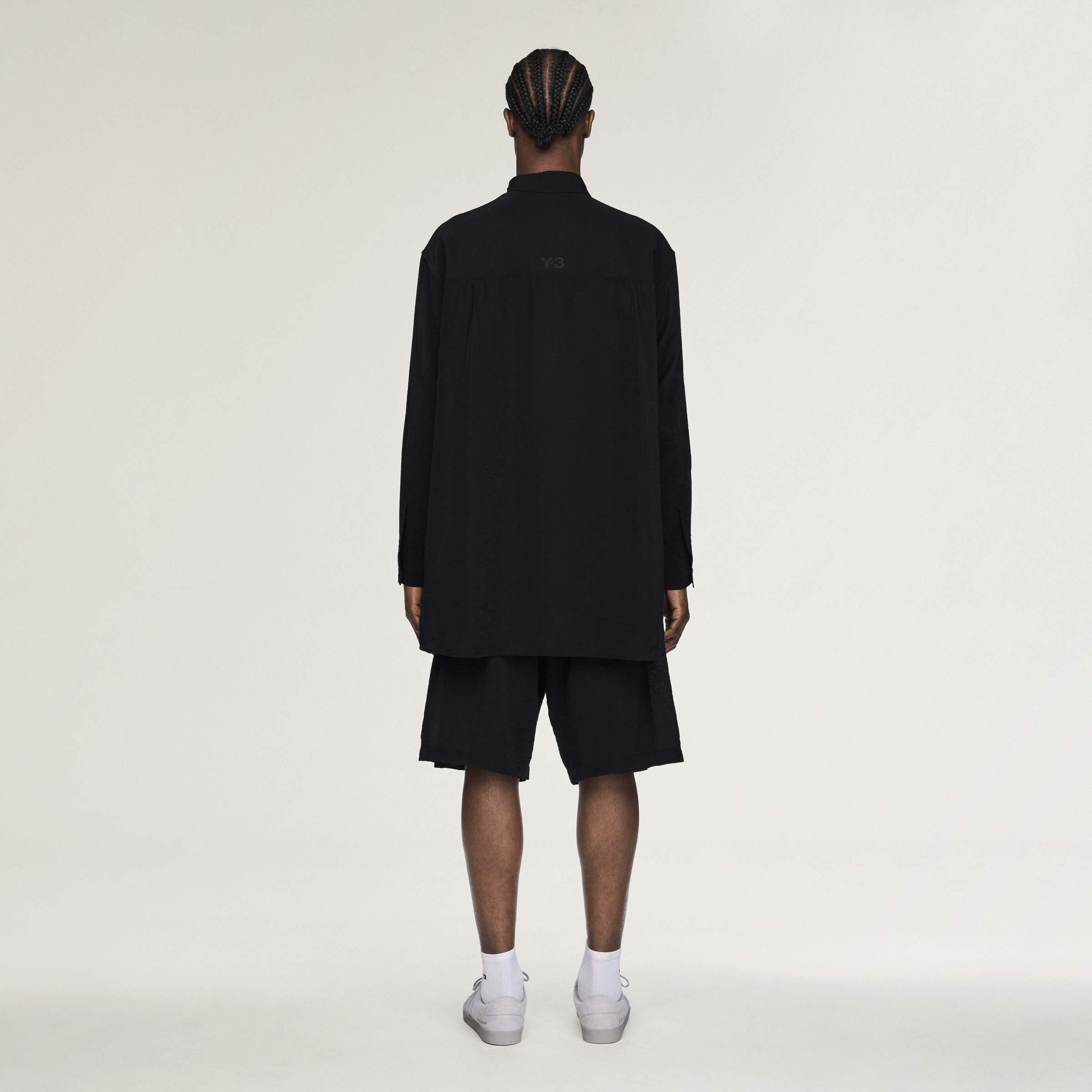 M SHIRT LS BLACK