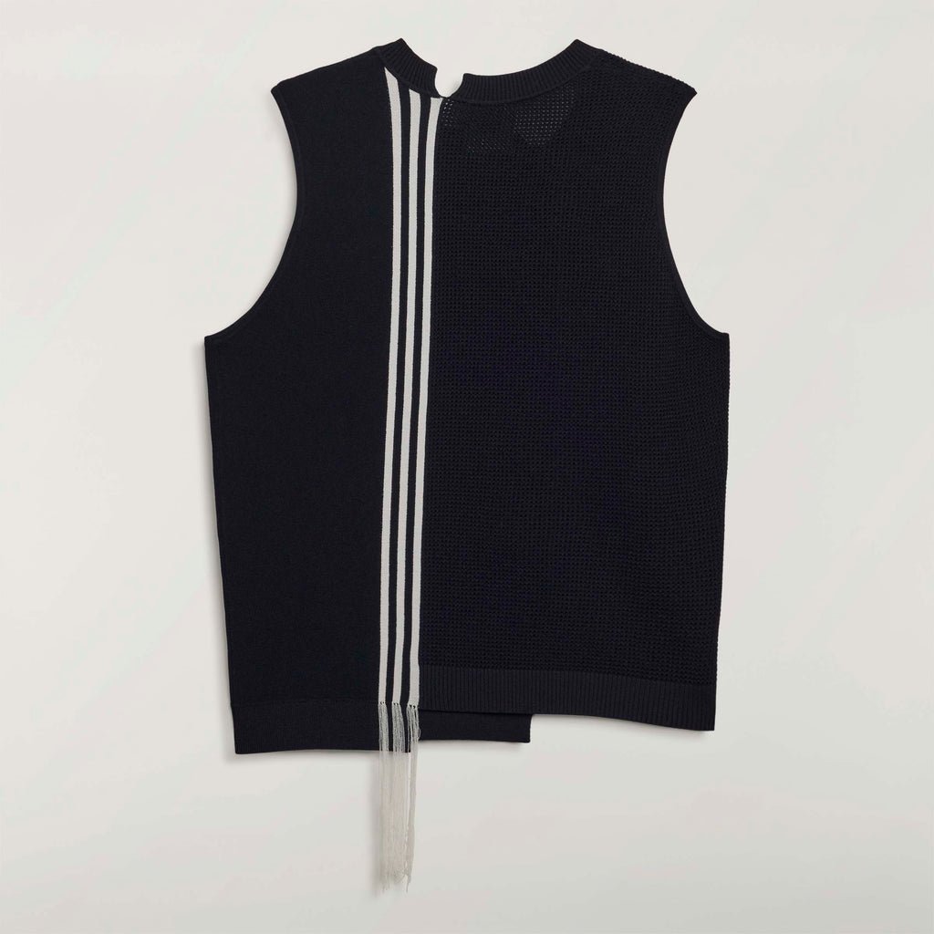 GFX KNIT VEST BLACK
