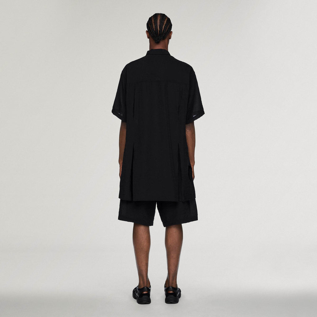 CAMISA LARGA MC NEGRO