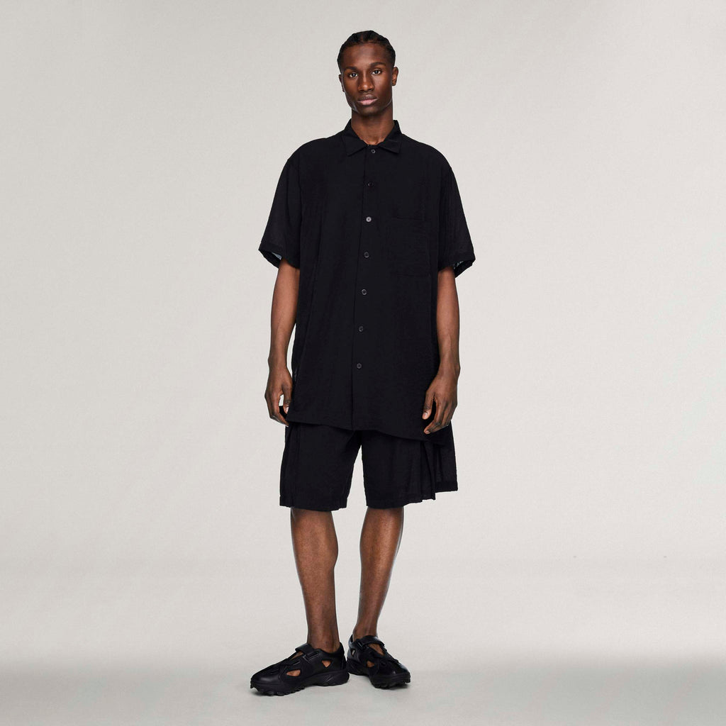 CAMISA LARGA MC NEGRO