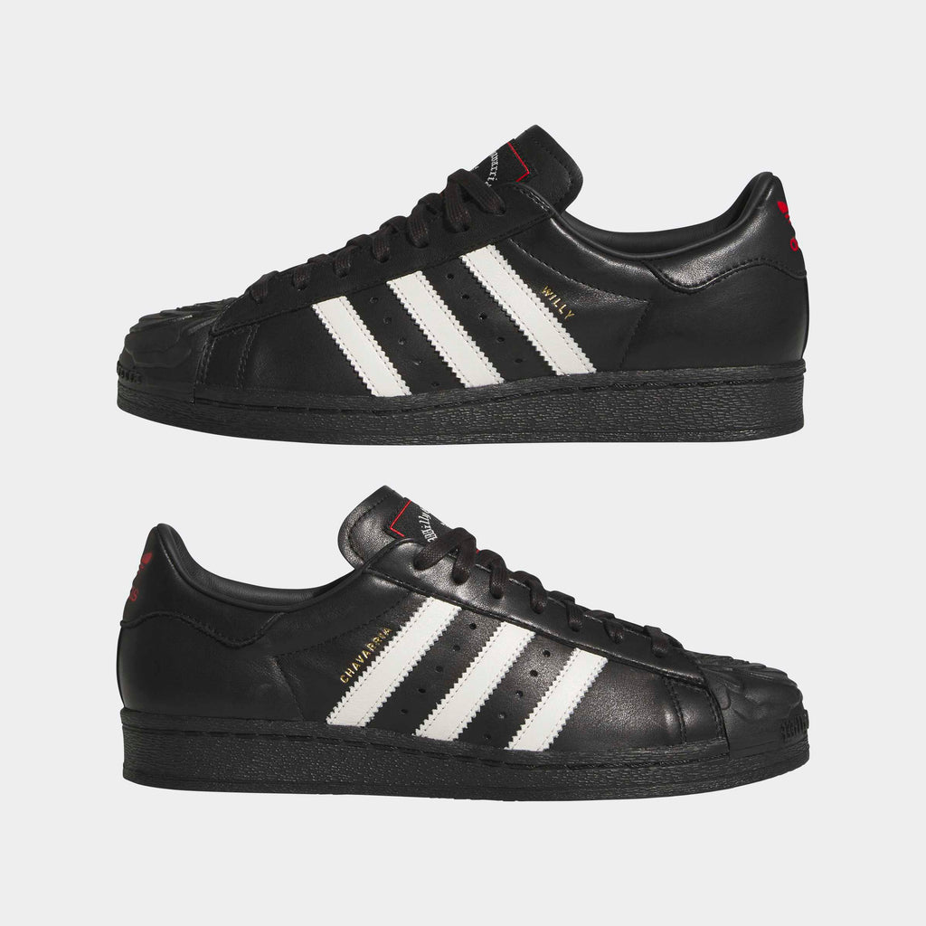 CHAVARRIA SUPERSTAR CBLACK/OWHITE/RED