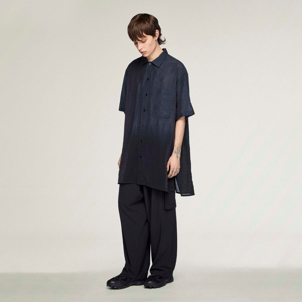 DDLONG SHIRT SS BLACK/NTGREY
