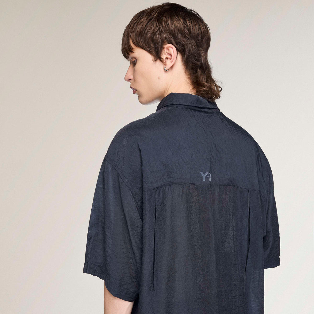 DDLONG SHIRT SS BLACK/NTGREY
