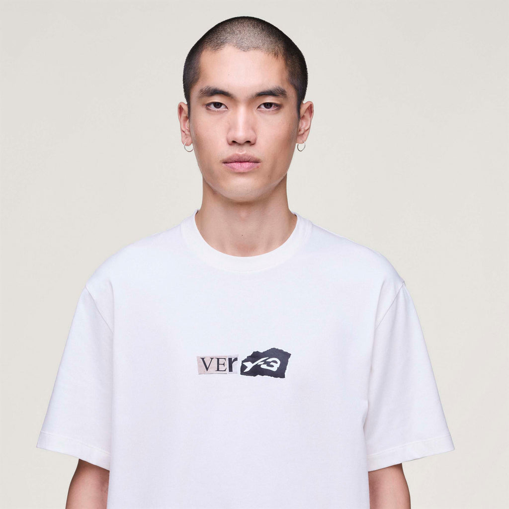 VERY-3 SS TEE CWHITE