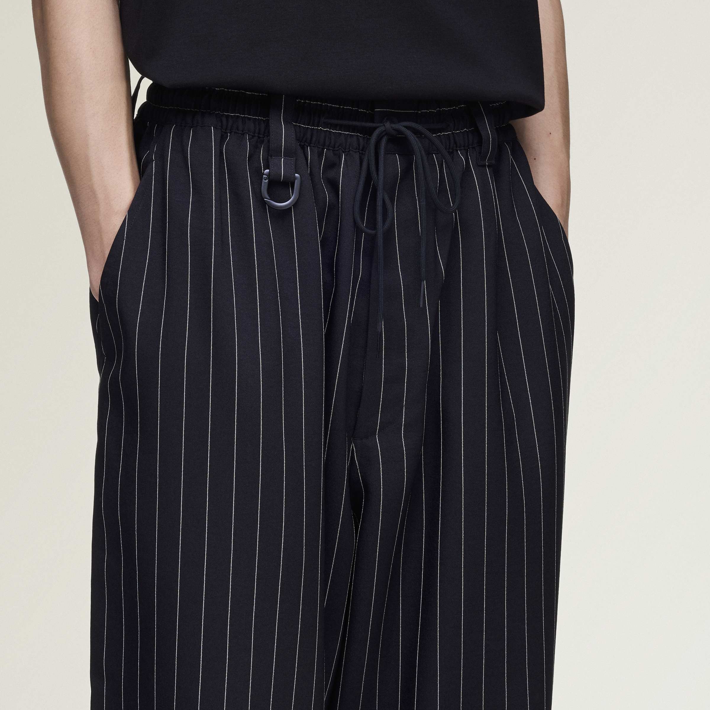 Y-3 SU PANTS BLACK/CWHITE