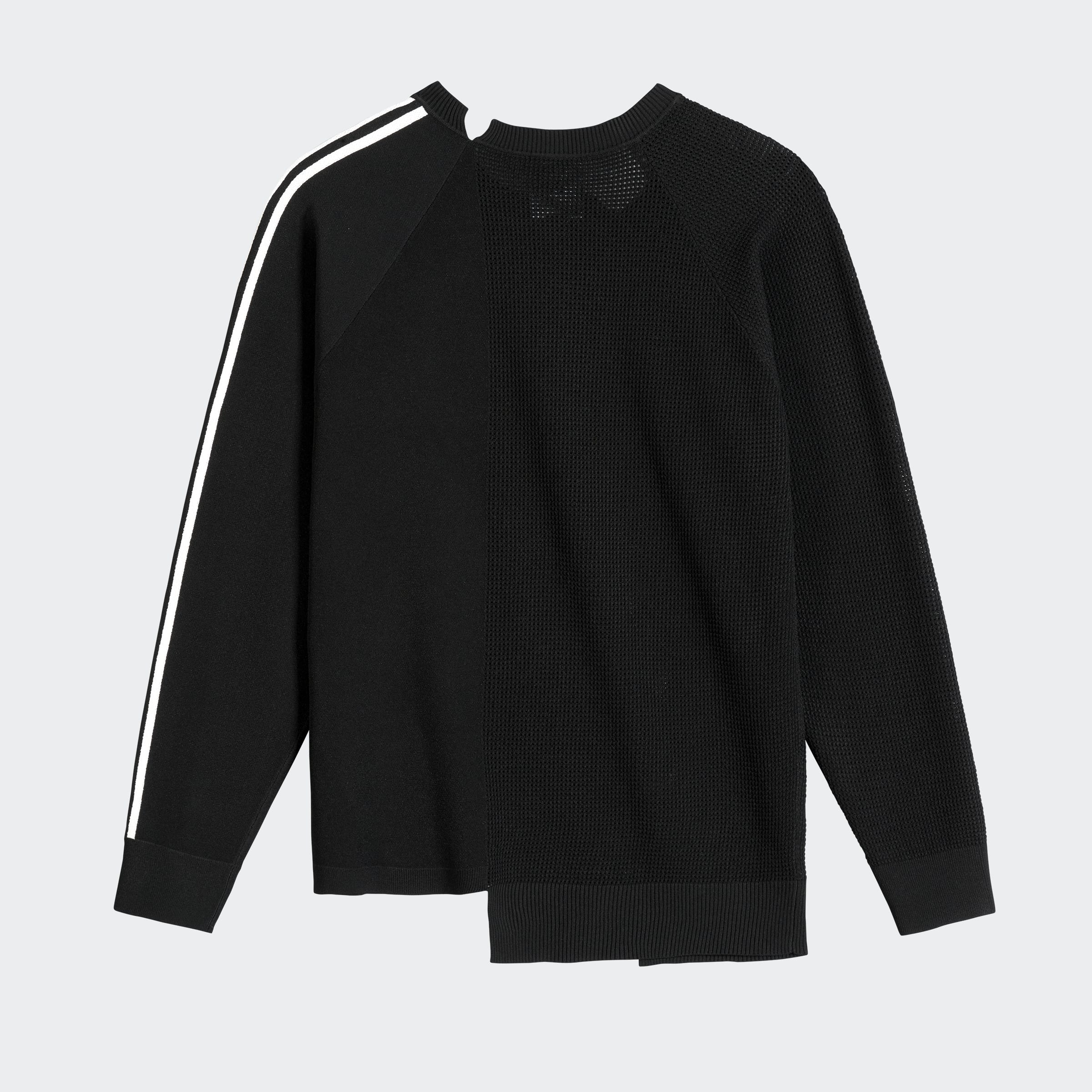 KNIT SWEATER BLACK/CWHITE
