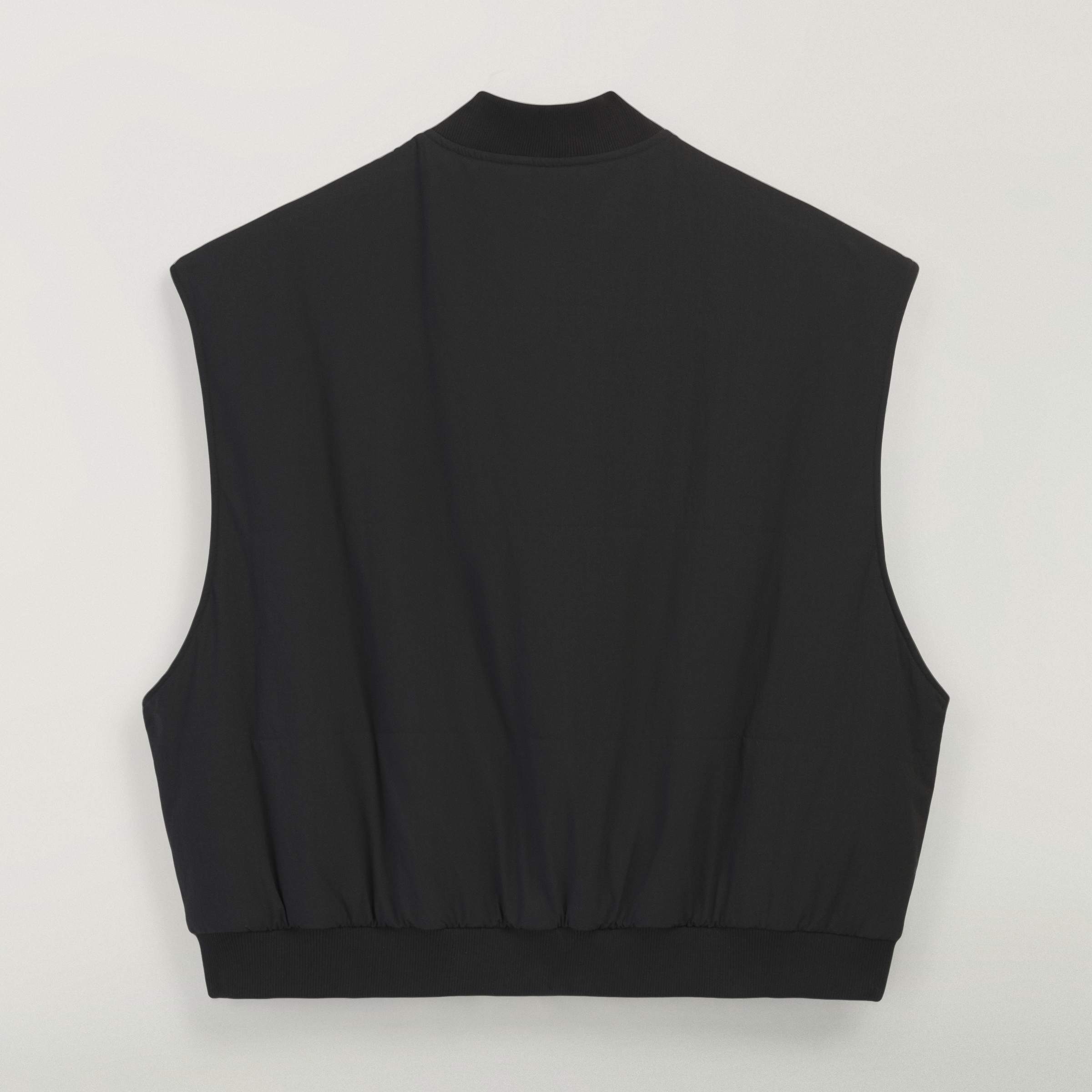 WC PADDED VEST BLACK