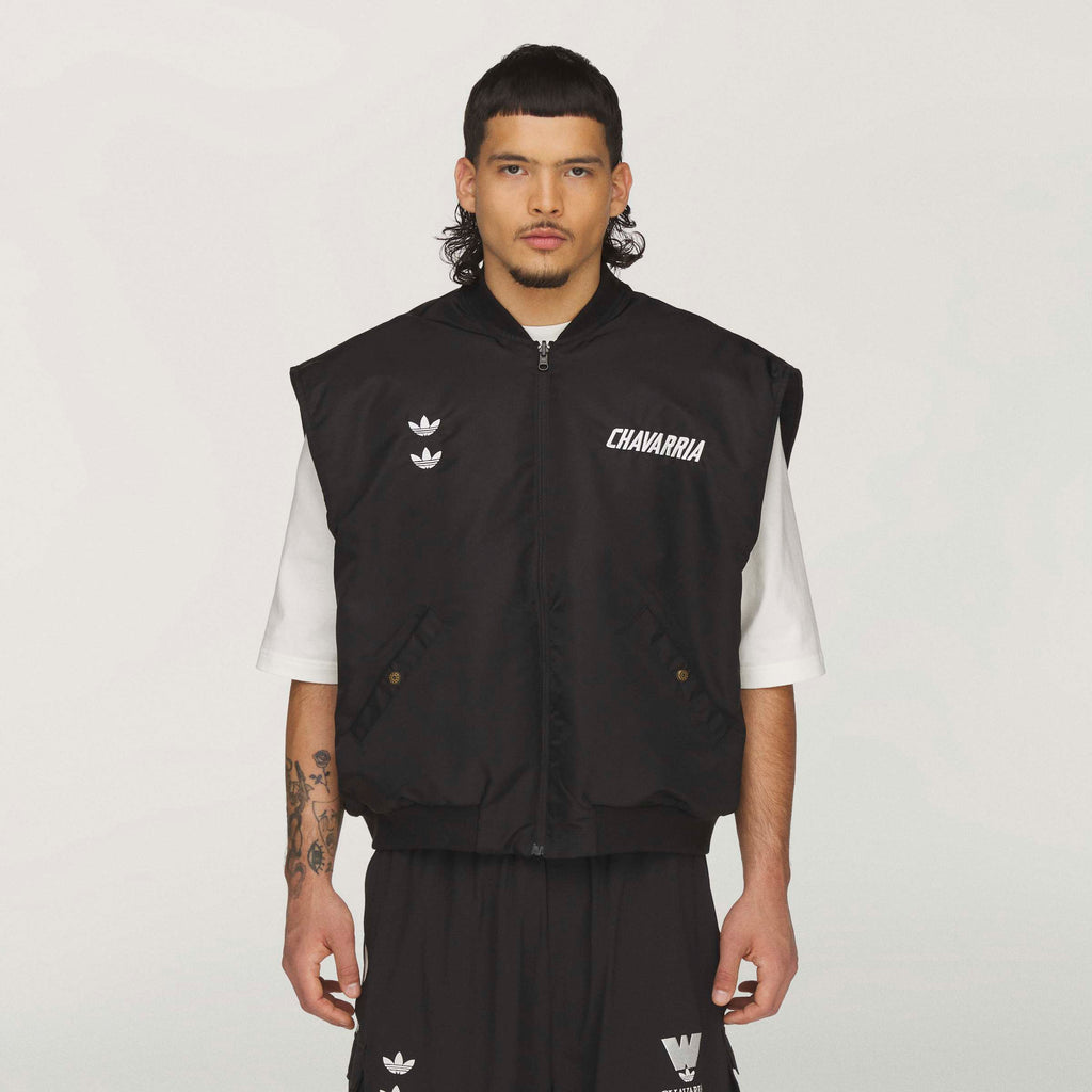 WC PADDED VEST BLACK