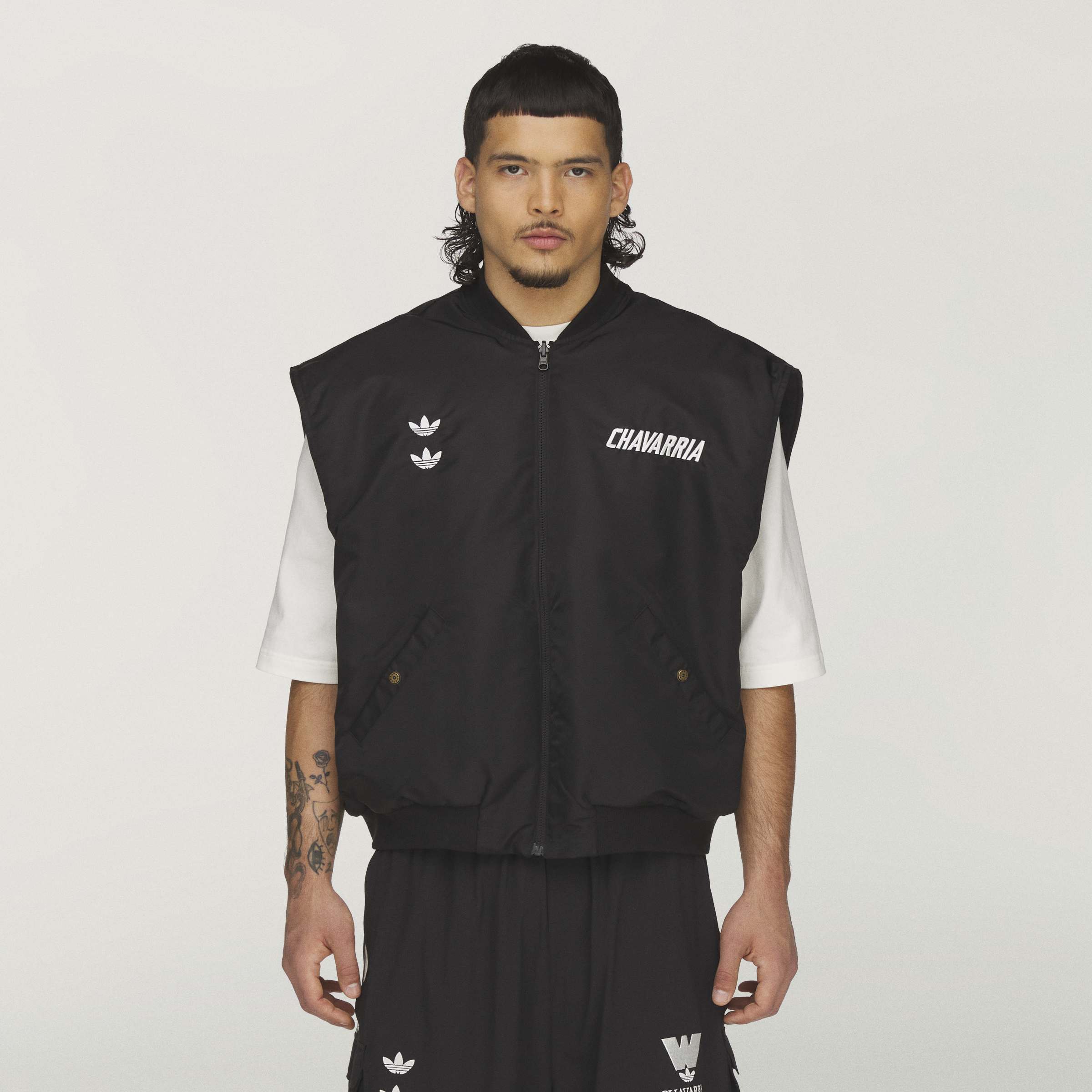 WC PADDED VEST BLACK