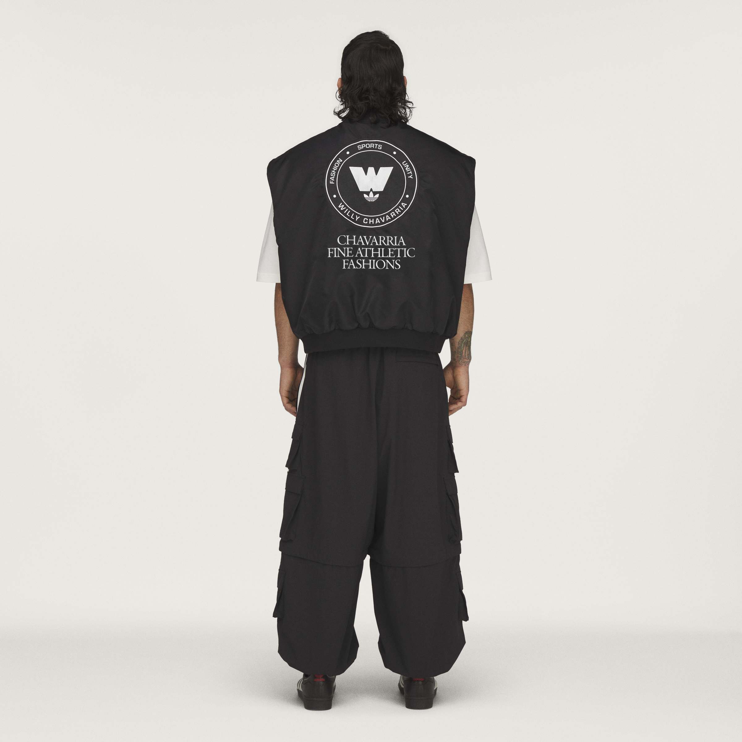 WC PADDED VEST BLACK