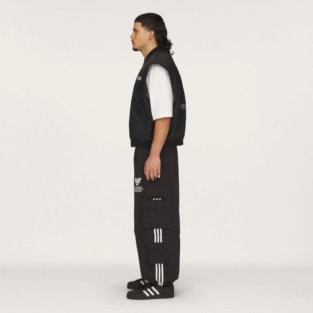 WC PADDED VEST BLACK
