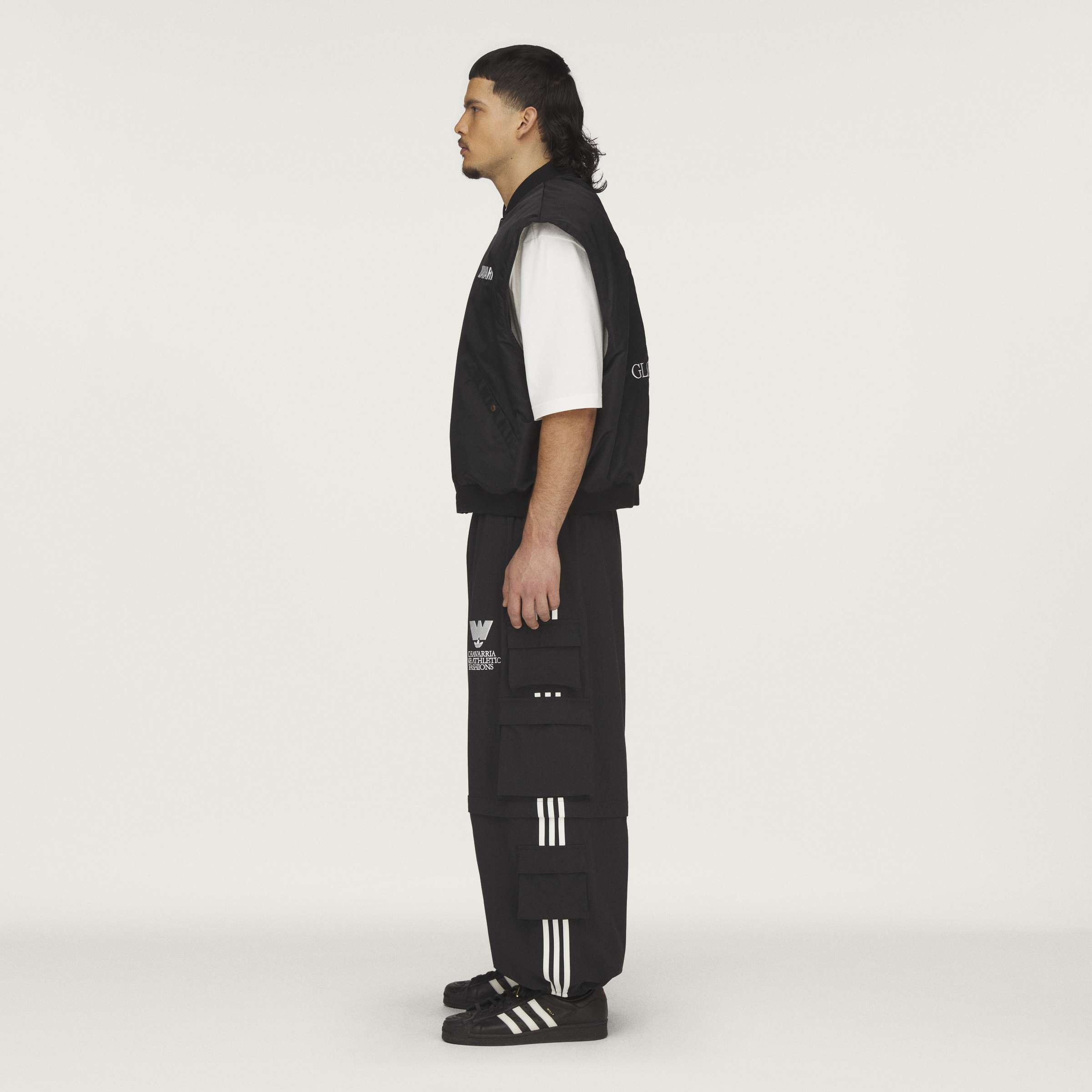 WC PADDED VEST BLACK