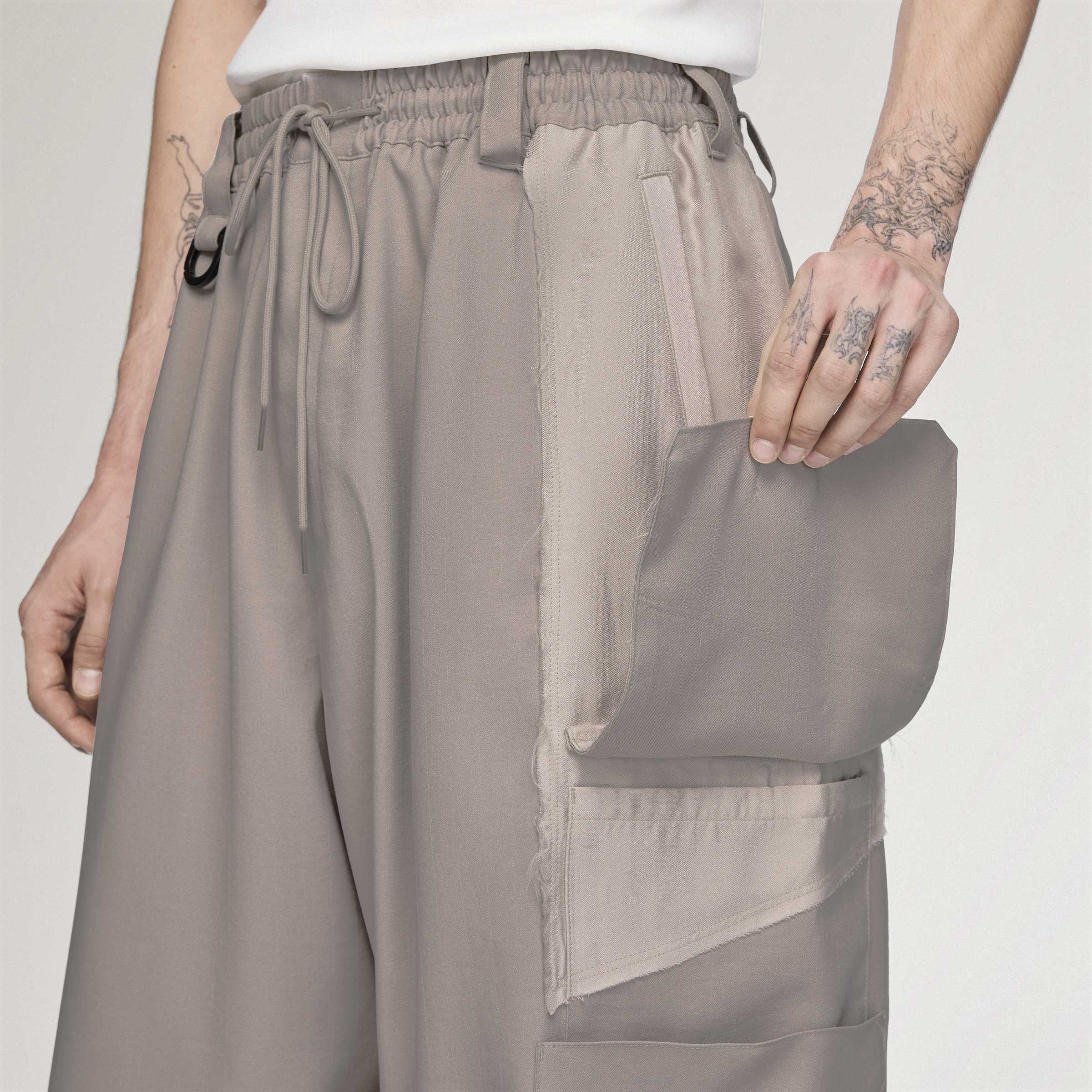 SU STR PANTS LBROWN