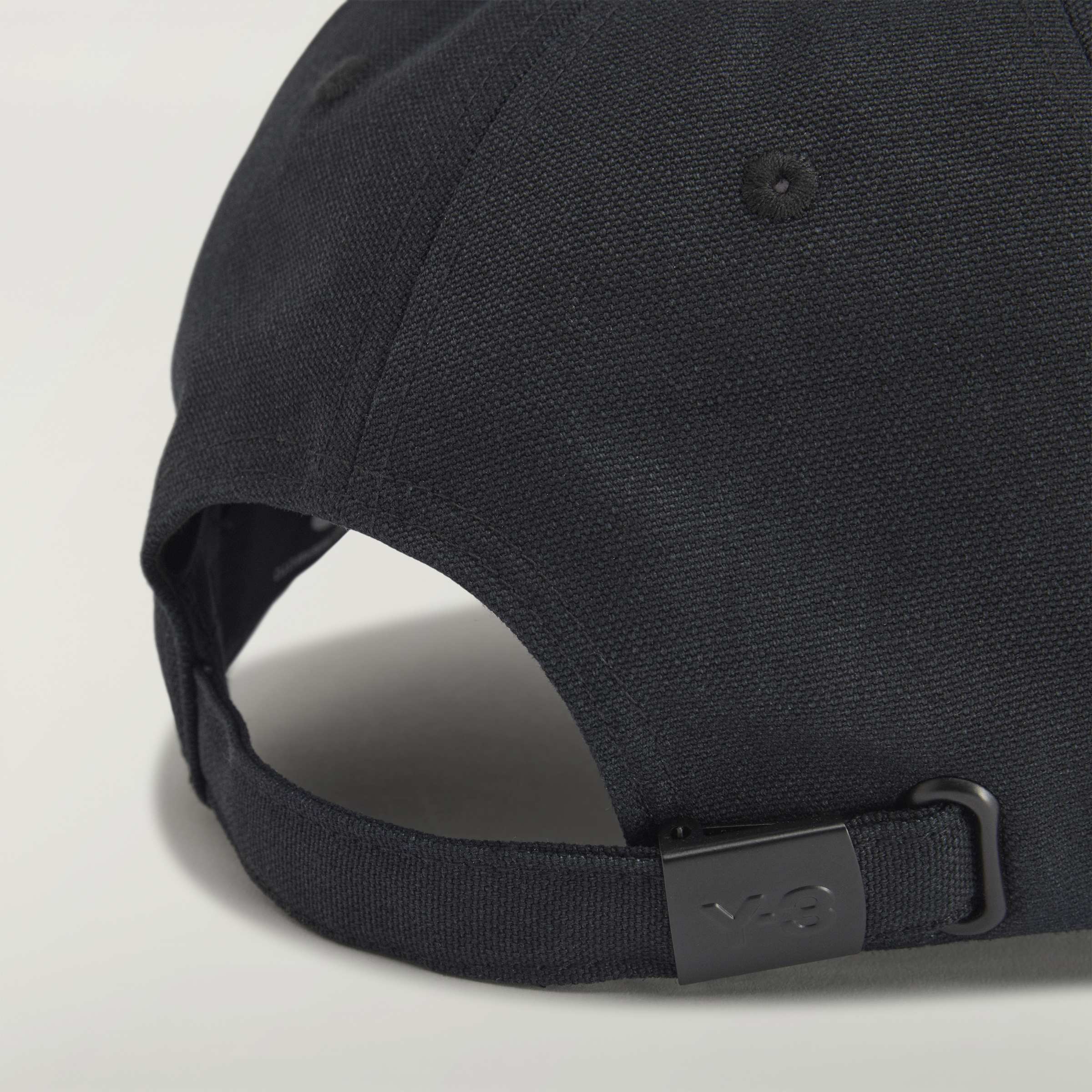 Y-3 LOGO CAP BLACK/BLACK