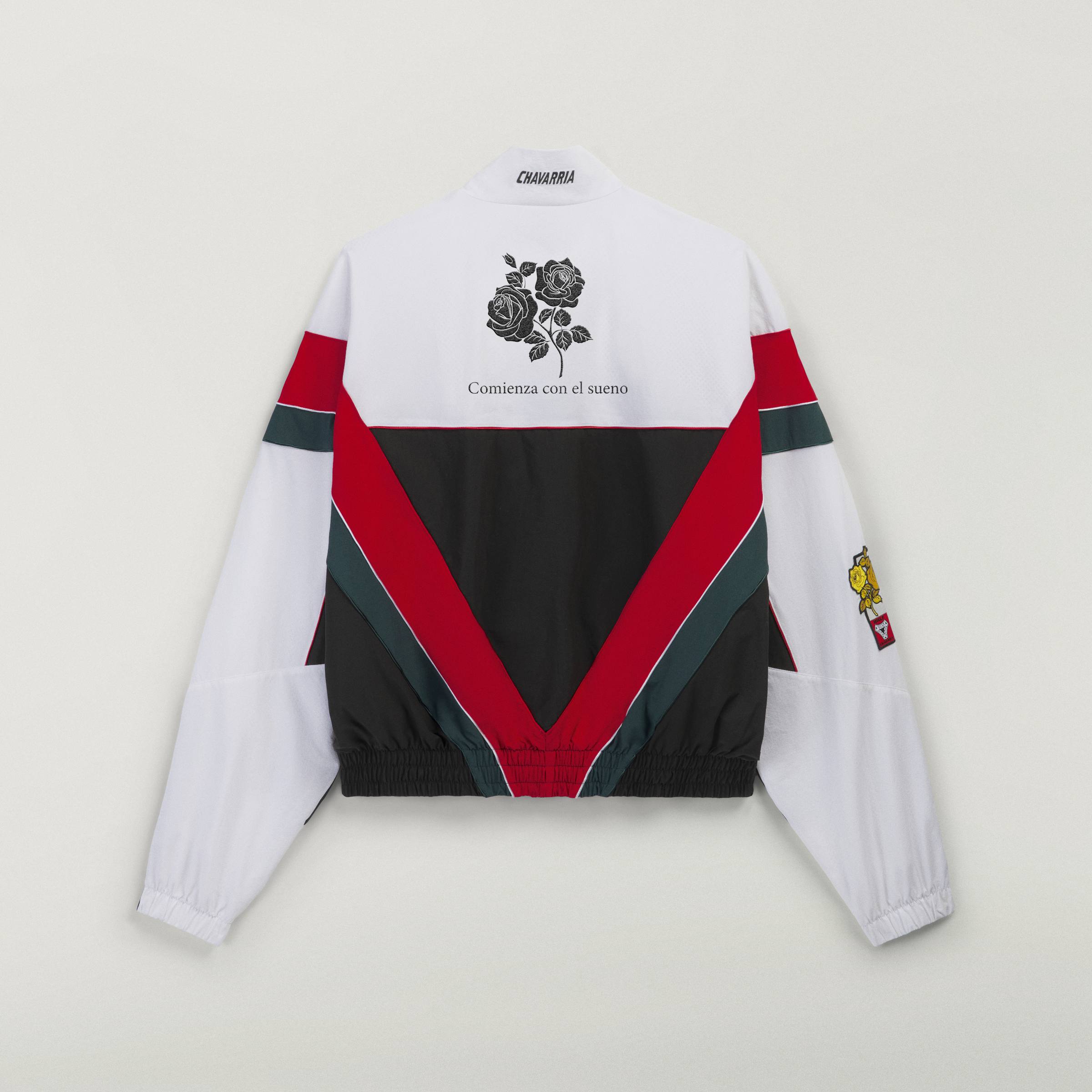 WC WOVEN TRACKT WHITE/BLACK