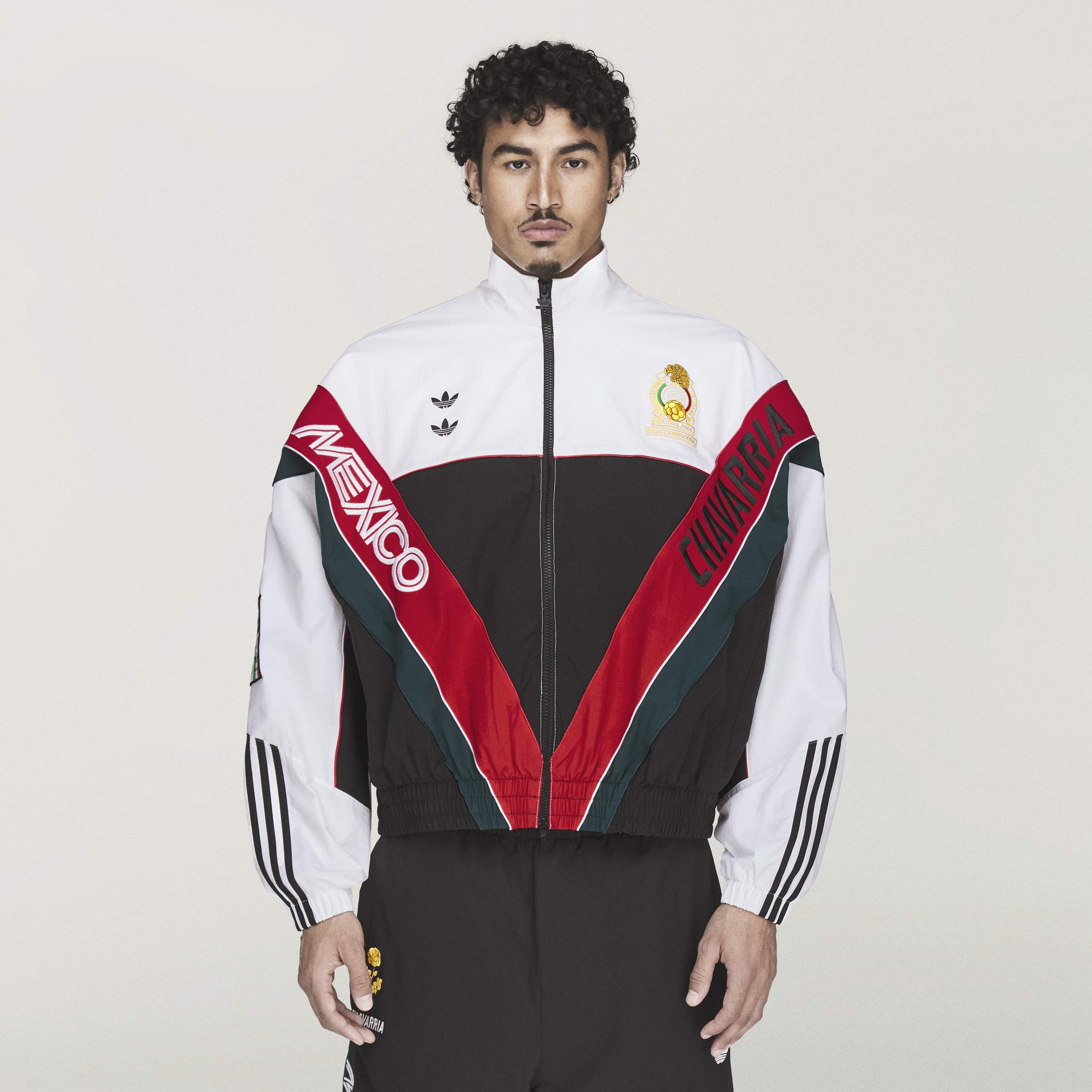 WC WOVEN TRACKT WHITE/BLACK
