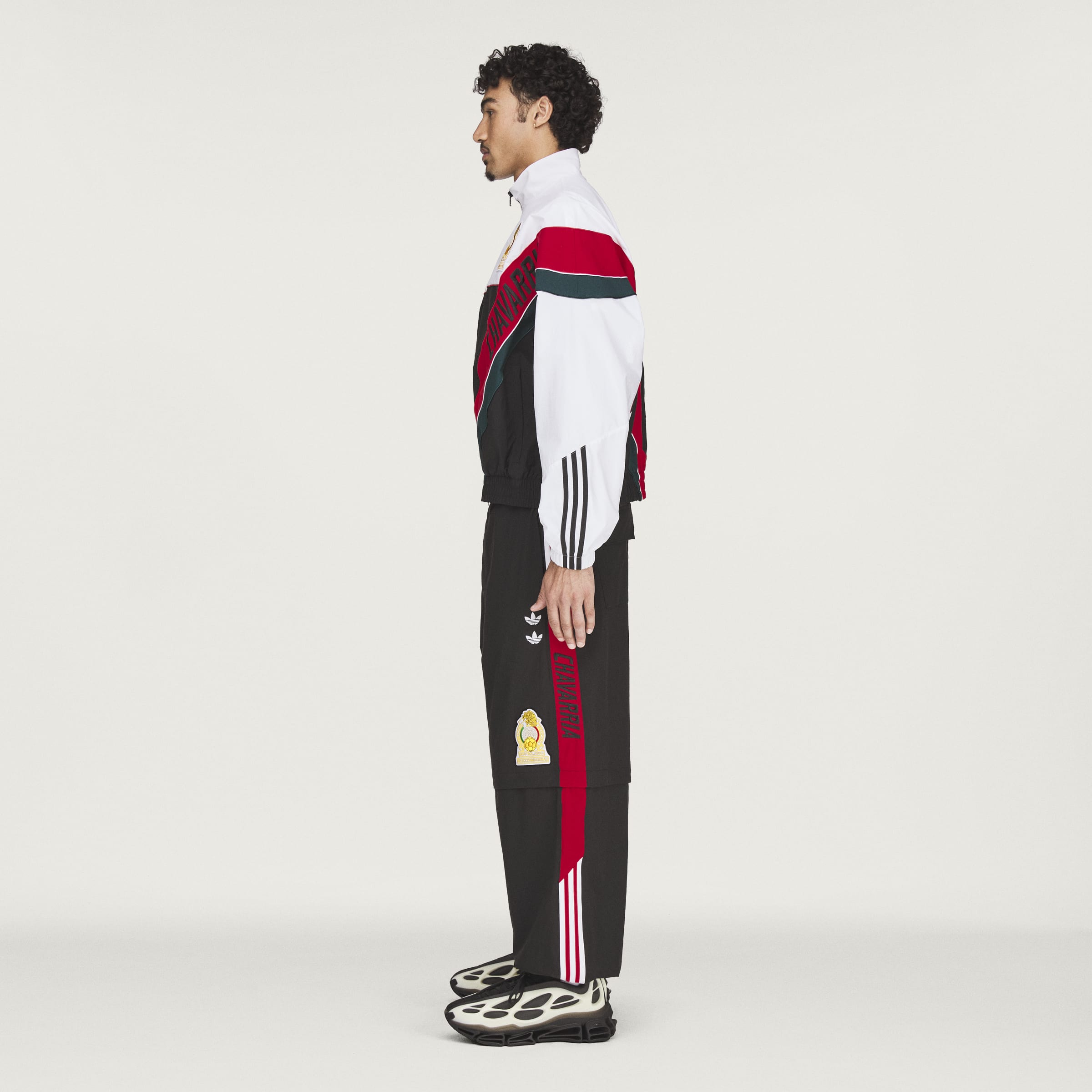 WC WOVEN TRACKT WHITE/BLACK