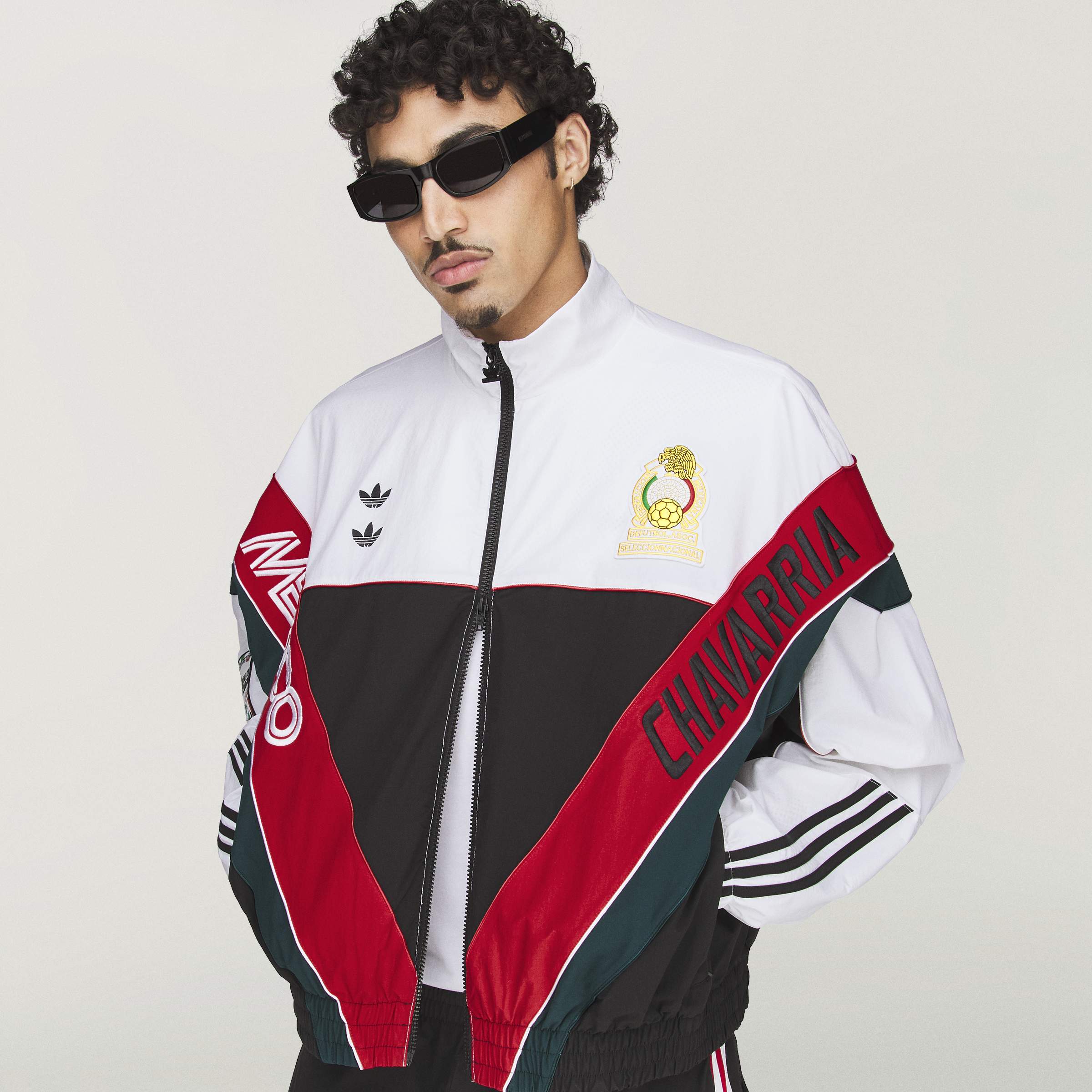 WC WOVEN TRACKT WHITE/BLACK
