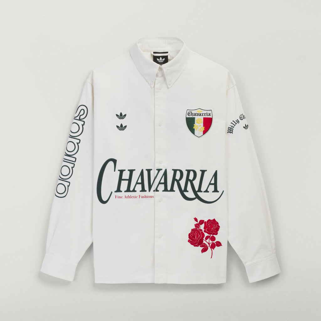 WC BUTTON UP OWHITE