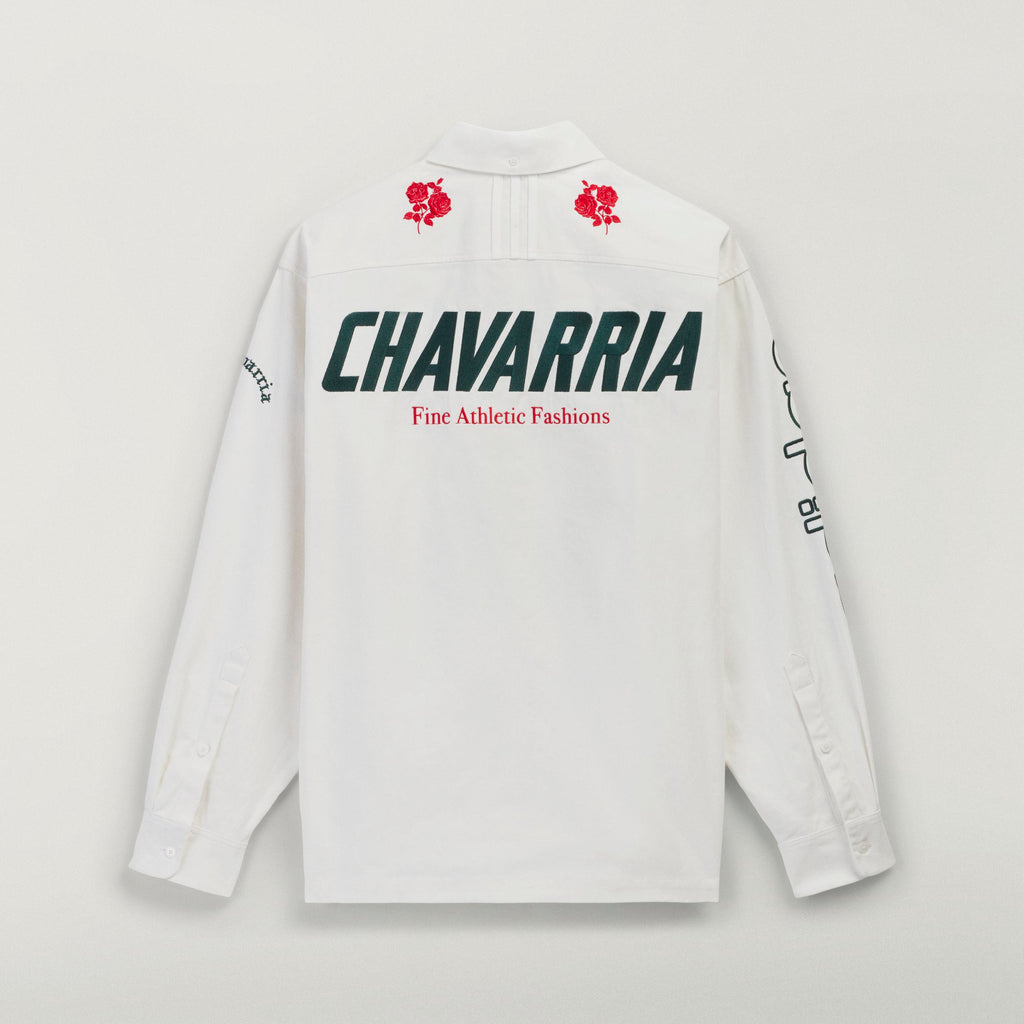 WC BUTTON UP OWHITE